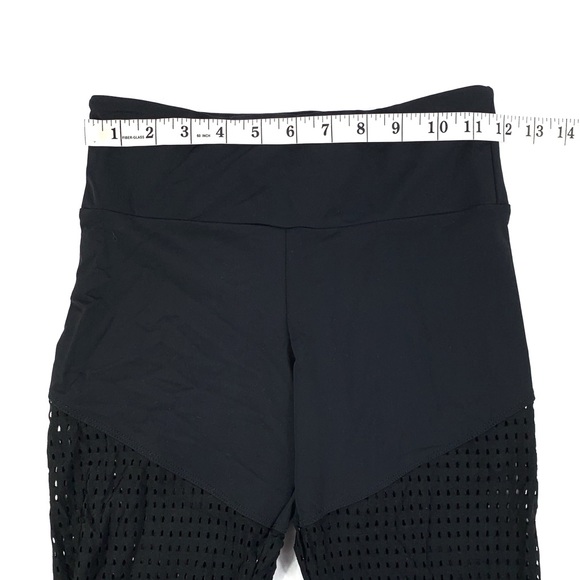 Onzie Perforated Mesh Cropped Legging - Picture 5 of 7